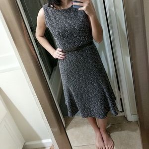 Eva Mendes midi dress